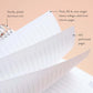 Erin Condren Design  Blossom Coiled Notebook - Lined, Platinum Coil