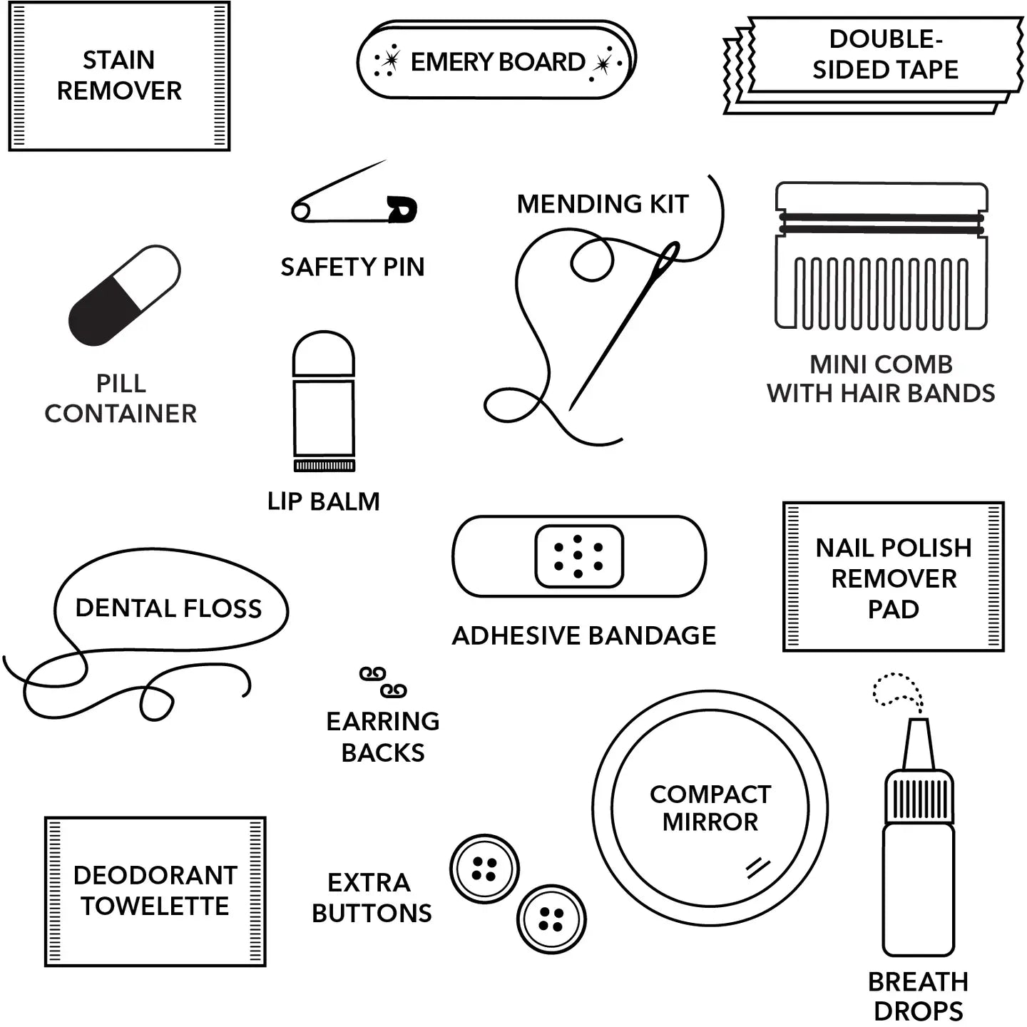Big Glitter Energy Minimergency Kit