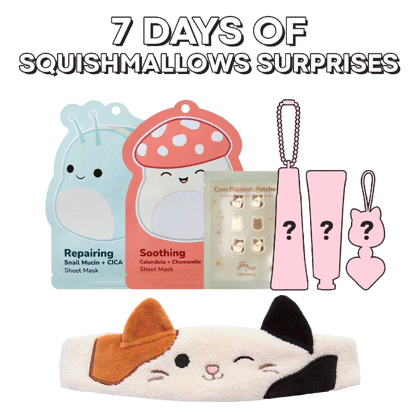 Limited Edition | Squishmallows X TONYMOLY Skincare Advent Calendar