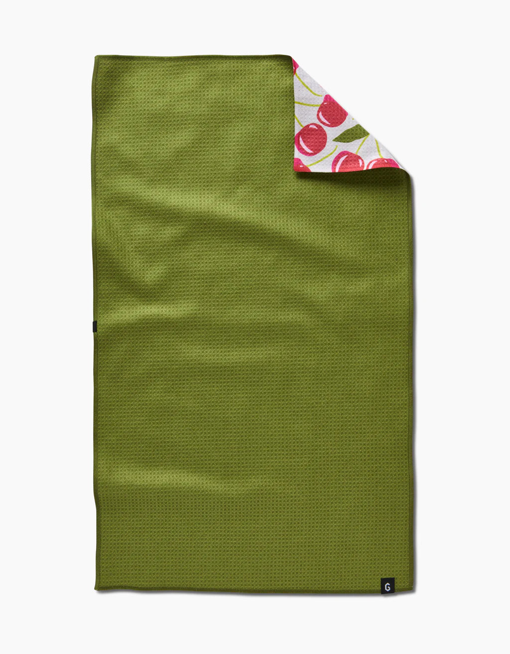 Geometry Cherry Chic Double Sided Tea Towel