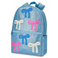 Patched Bow Backpack