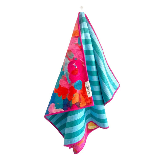 Crae.Home Etching: Reversible Hand Towel