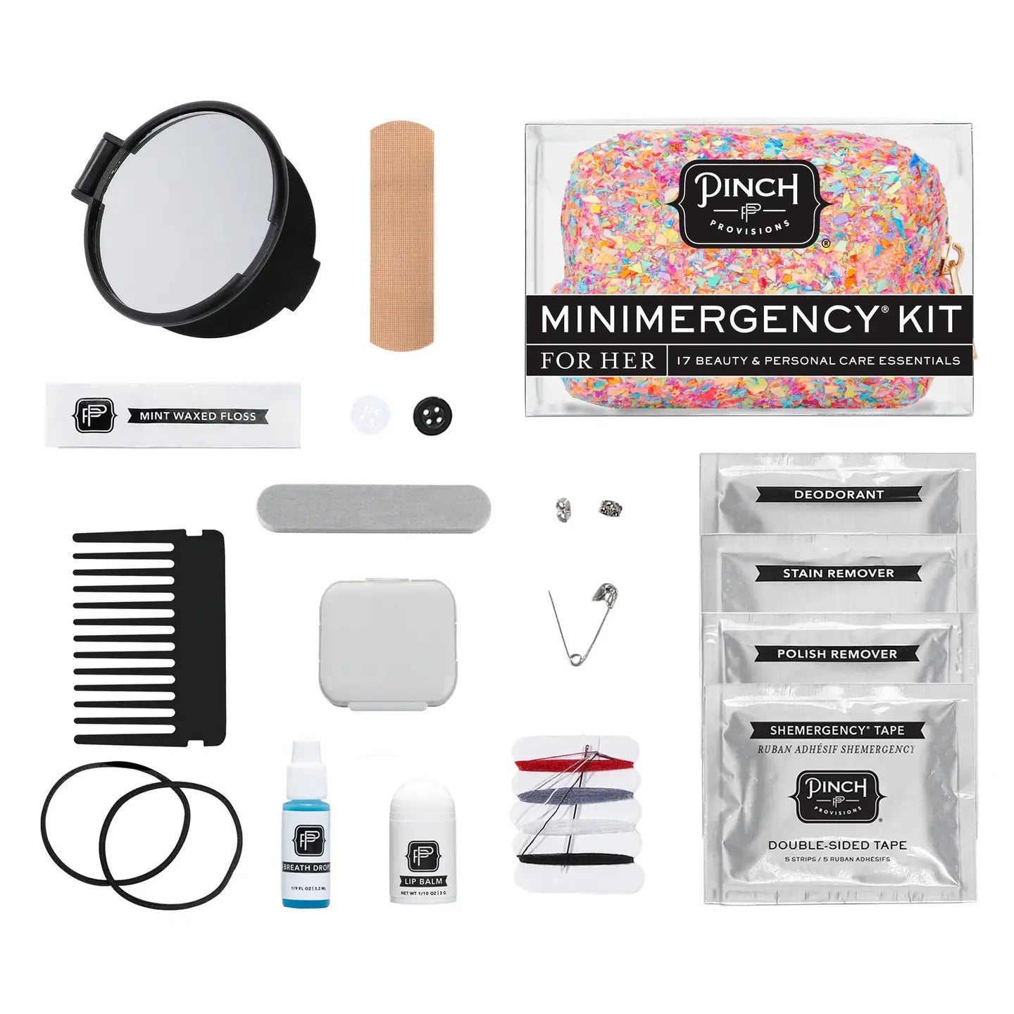 Neon Multi Glitter Minimergency Kit