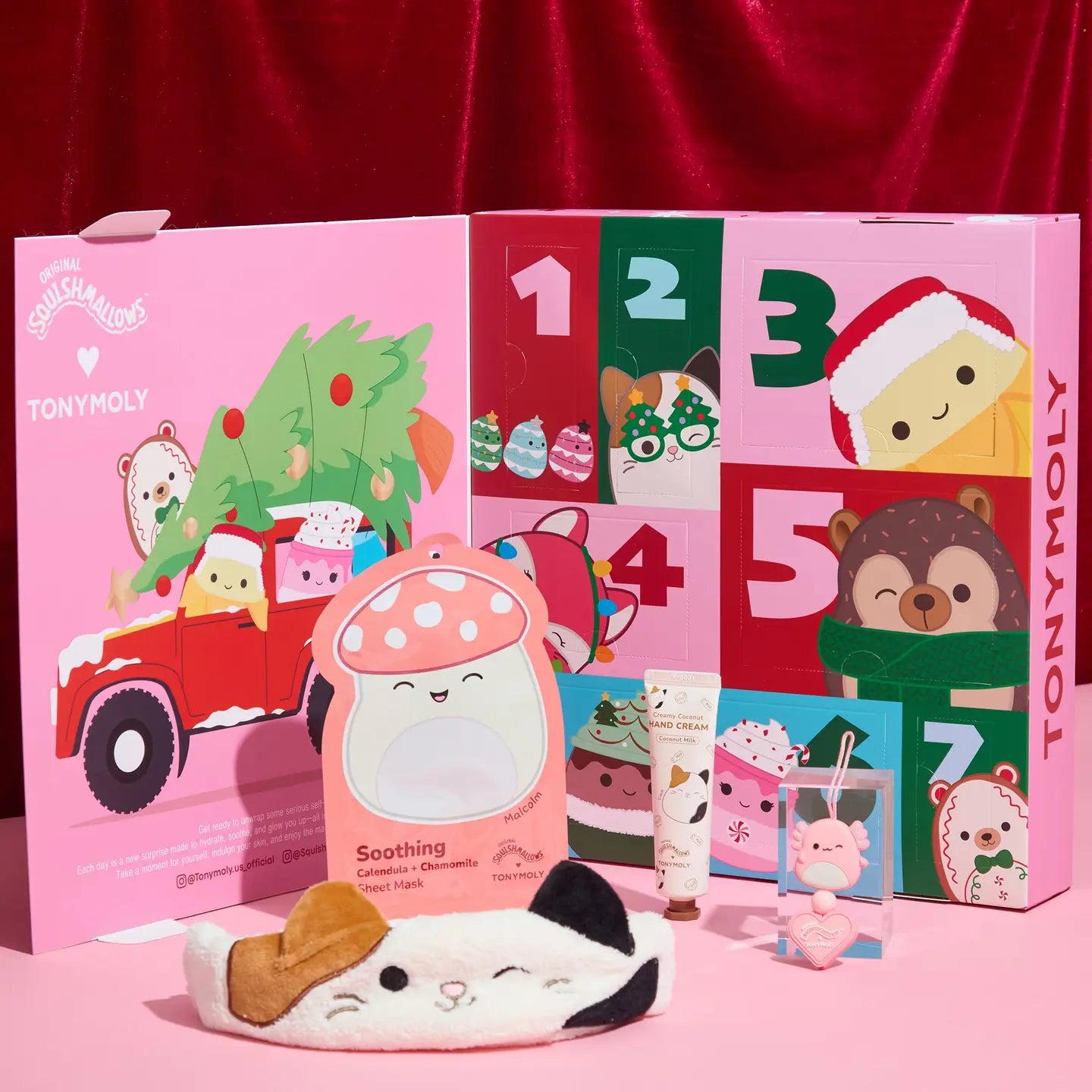 Limited Edition | Squishmallows X TONYMOLY Skincare Advent Calendar