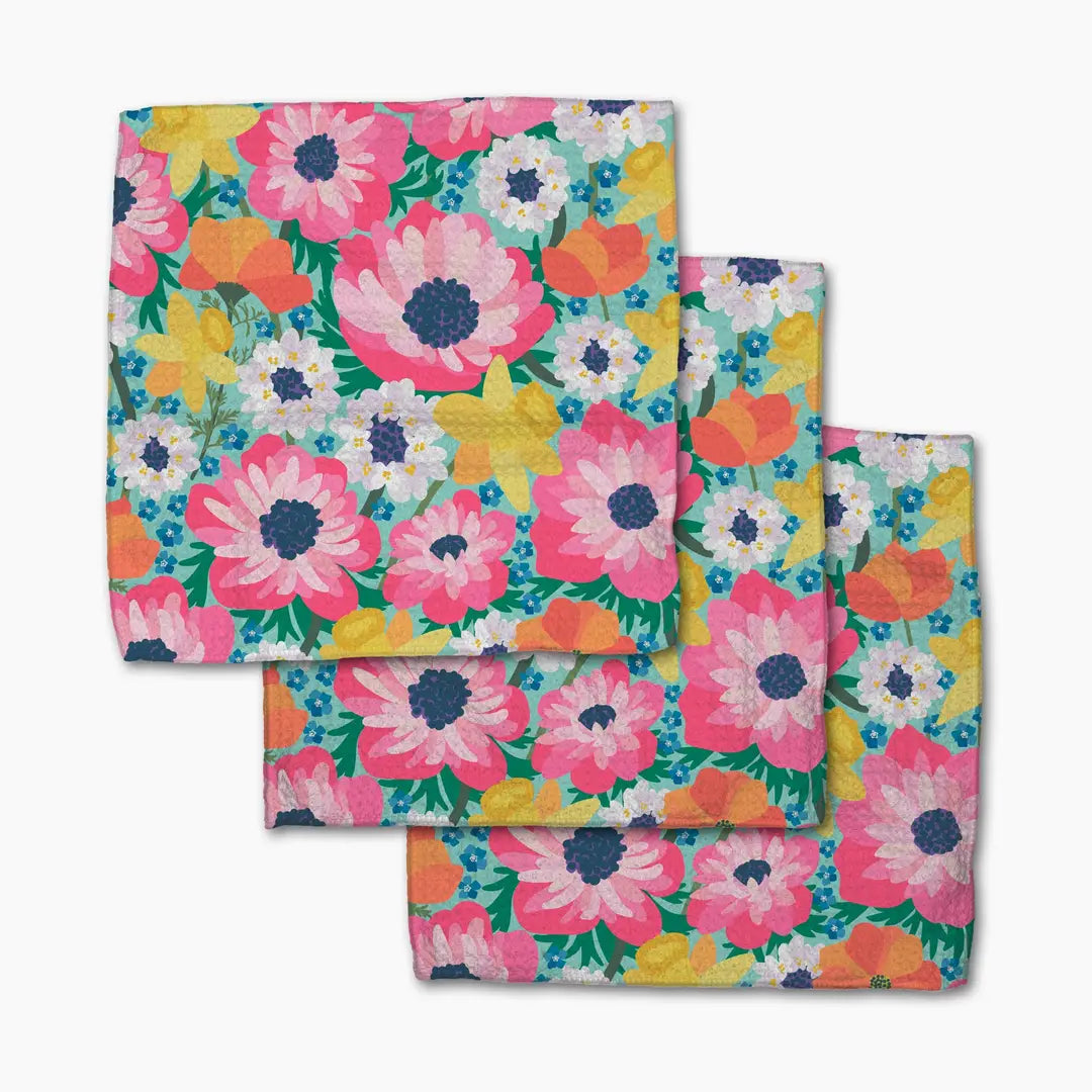 Geometry Spring Meadow Dishcloth Set