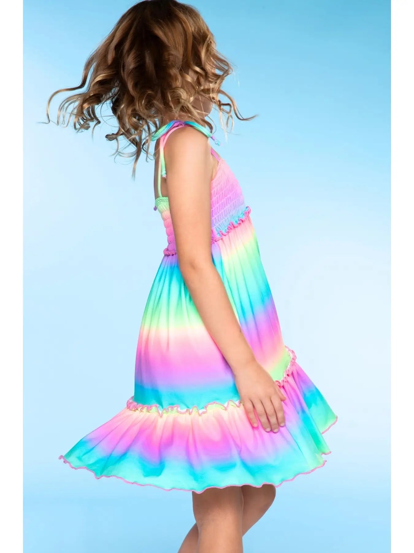 Simply Soft Tiered Smocked Dress