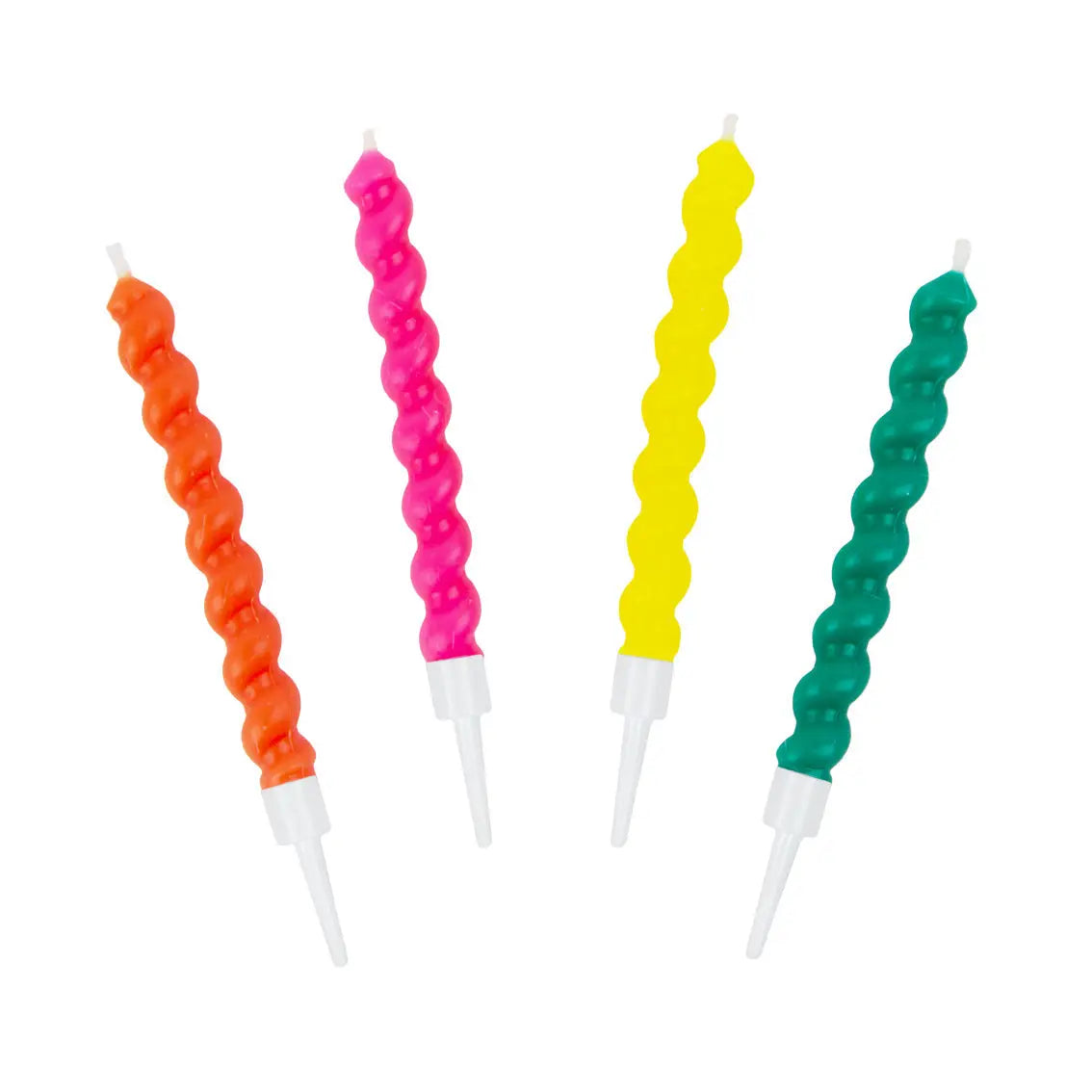 Twirl Birthday Candles - 8 Pack