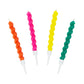 Twirl Birthday Candles - 8 Pack