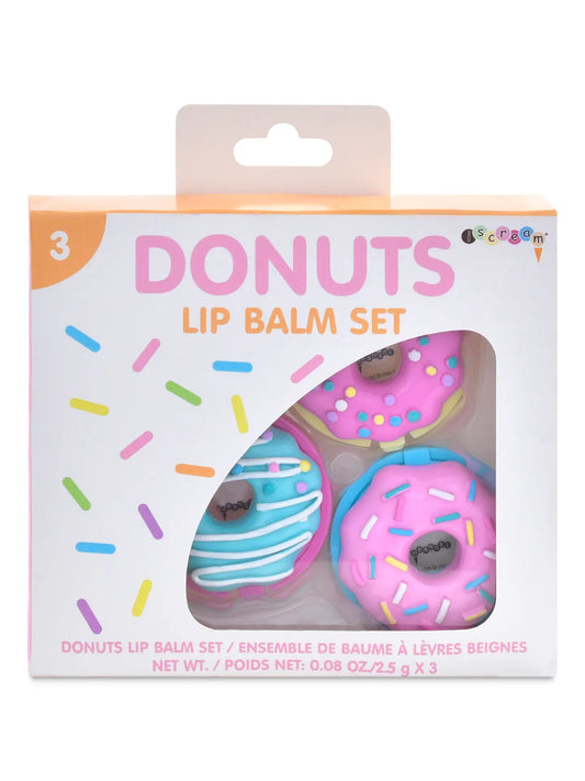 Donut Lip Balm Set