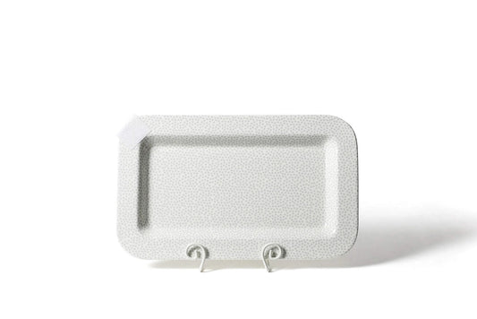 Happy Everything! Stone Small Dot Mini Entertaining Rectangle Platter