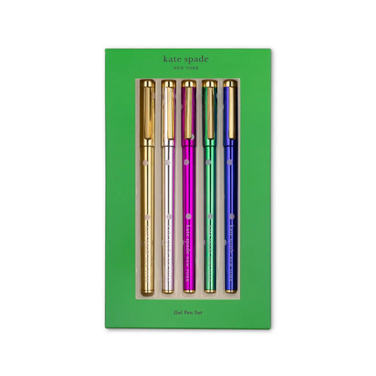Kate Spade New York Pen Set, Metallic Dots