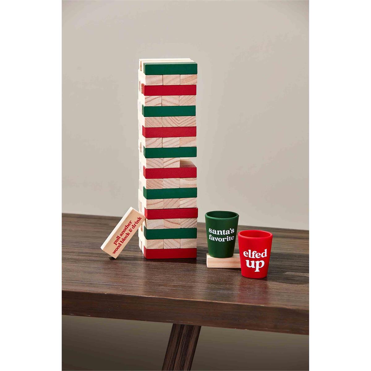 Christmas Stacking Block Game