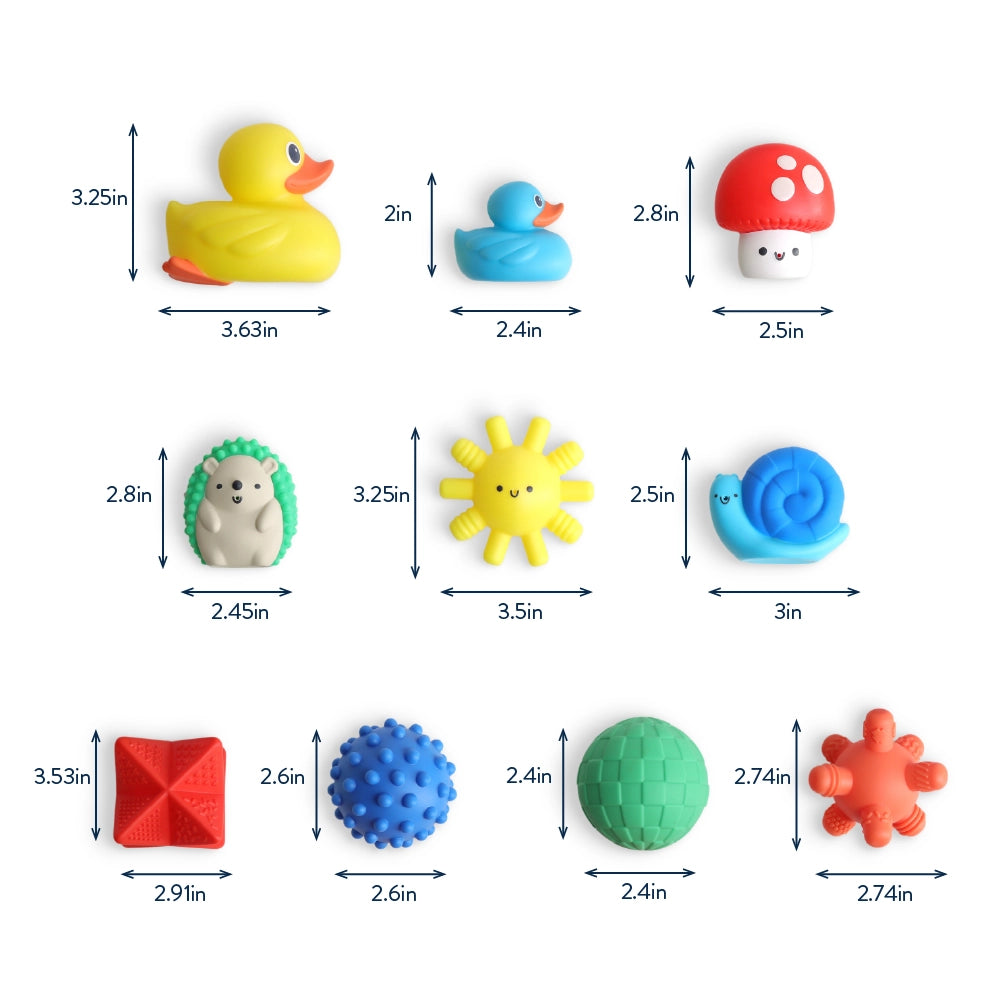 Itzy Ritzy  Itzy Splash Gift Set™ Soft Bath + Water Toy