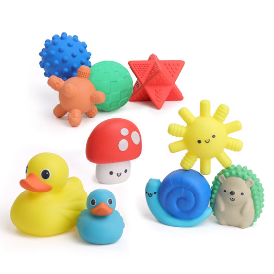 Itzy Ritzy  Itzy Splash Gift Set™ Soft Bath + Water Toy