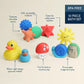 Itzy Ritzy  Itzy Splash Gift Set™ Soft Bath + Water Toy