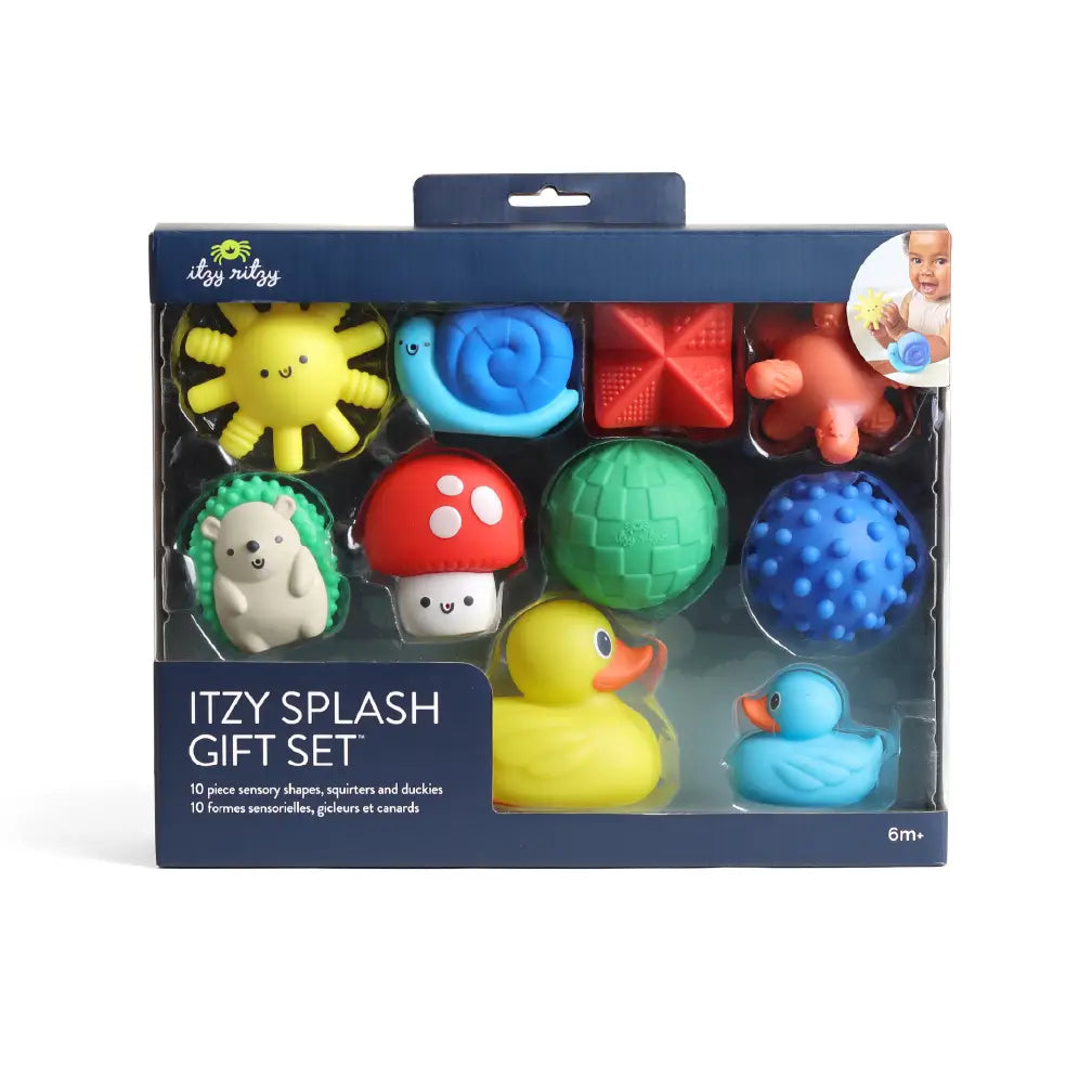 Itzy Ritzy  Itzy Splash Gift Set™ Soft Bath + Water Toy