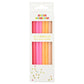 Candle Set - Tall Cotton Candy 16CT