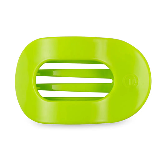 TELETIES Flat Round Hair Clip | Medium | Summer Brights