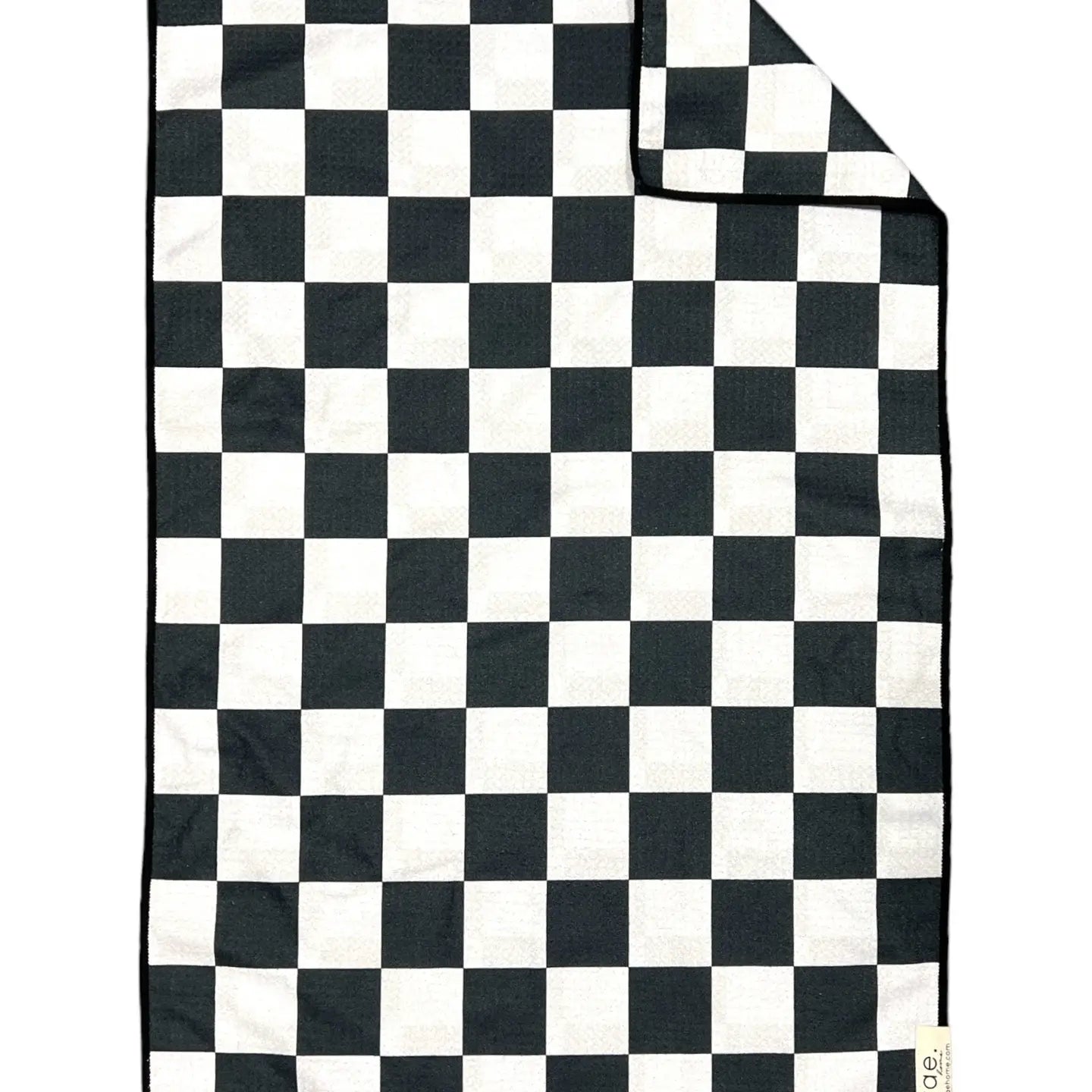 Crae.Home Checkmate: Double-Sided Hand Towel
