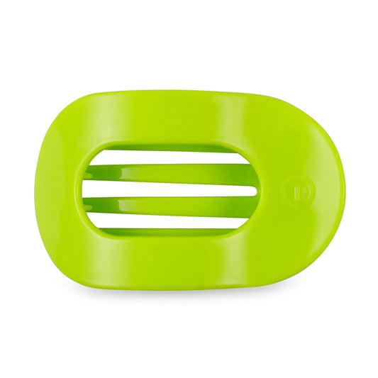 TELETIES Flat Round Hair Clip | Large | Summer Brights