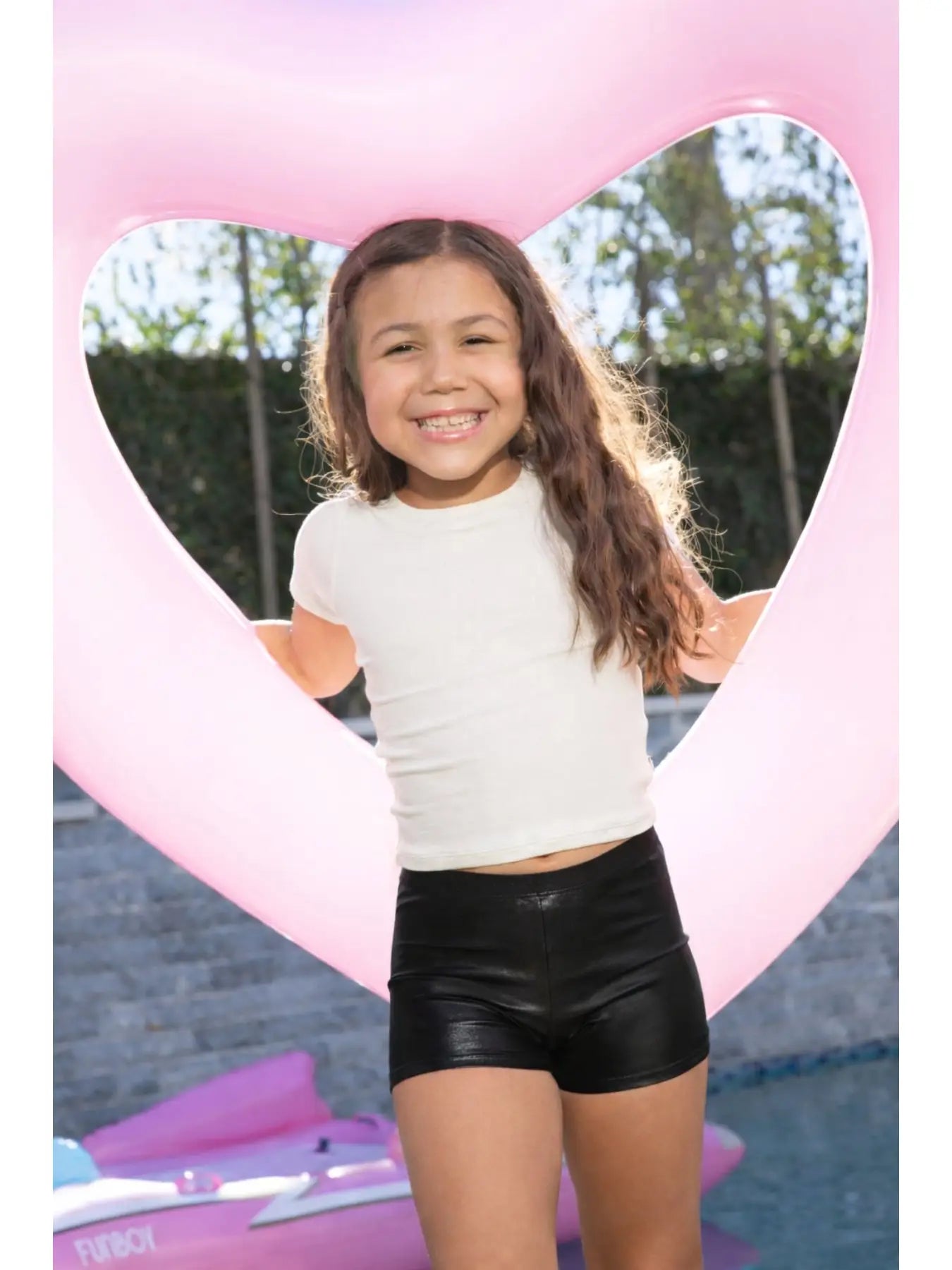 High Shine Tumble Short