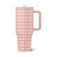 Pillow Talk Plaid HydroJug 32 oz Traveler Tumbler
