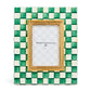 Emerald Check 4" x 6" Frame