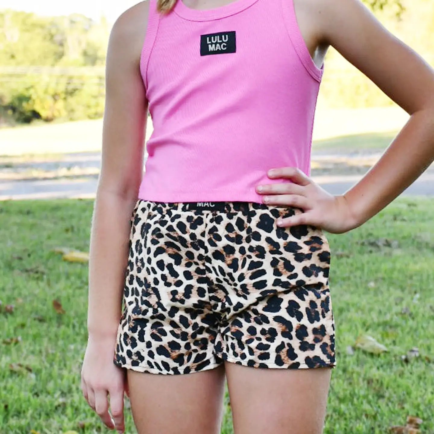 Leopard Kids Shorts