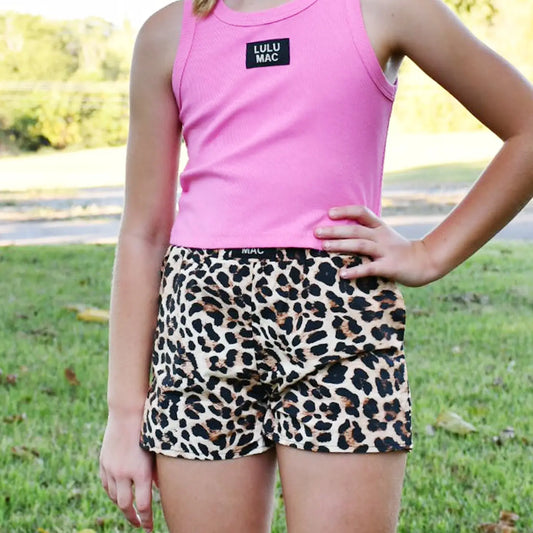 Leopard Kids Shorts
