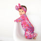 Gigi and Max  Posie Ruffle Zip Bamboo One Piece Floral Baby Outfit