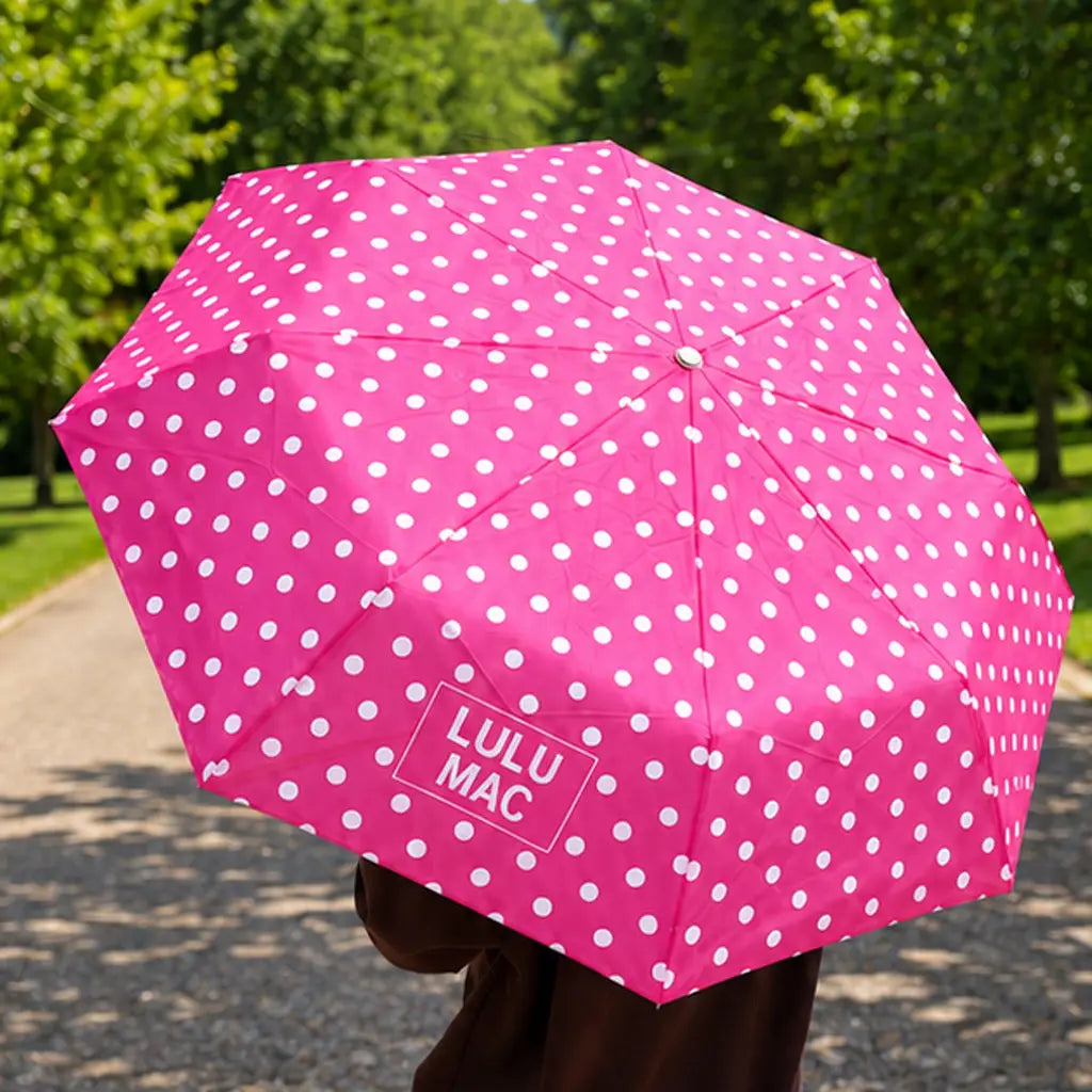 Umbrella Hot Pink w/ White Dot
