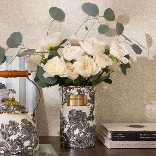 MacKenzie-Childs Sterling English Garden Untensil Holder