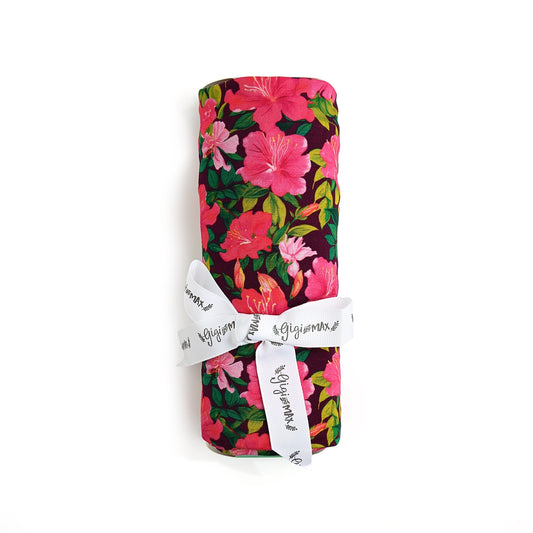 Bamboo Swaddle Blanket  Azalea