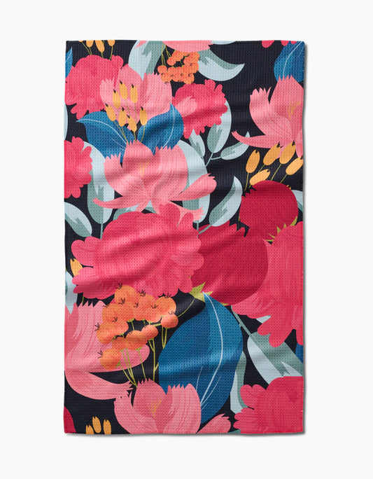 Geometry My Garden Tea Towel