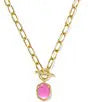 Kendra Scott Daphne Link & Chain Collar Short Pendant Necklace