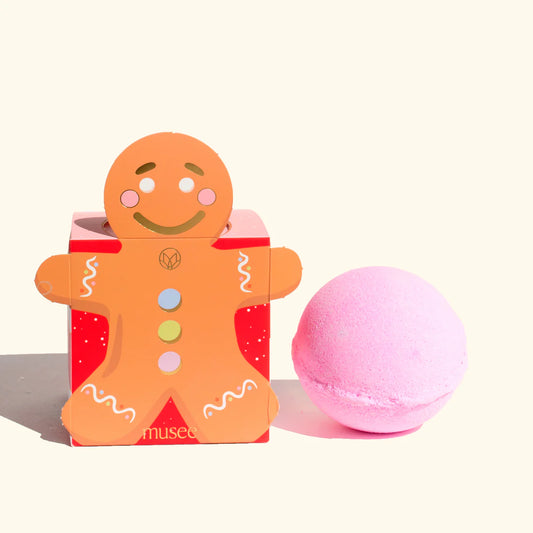 MUSEE  Gingerbread Man Bath Balm Gingerbread Man Bath Balm Gingerbread Man Bath Balm