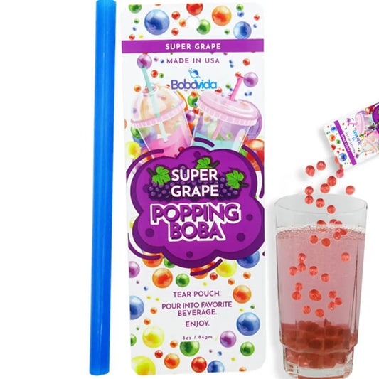 Bobavida Popping Boba Super Grape Single Serve