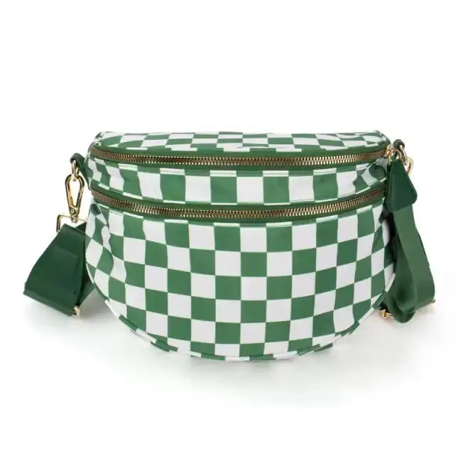 The Avril | Checkered Sling Crossbody Bag