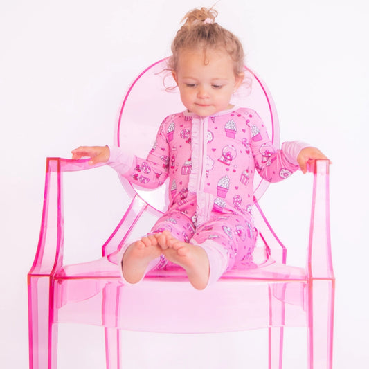 Kiki+Lulu X Rydel Sweetie Convertible Footies with Ruffle