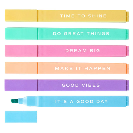 Do Great Things Highlighter Set - Stationery Set