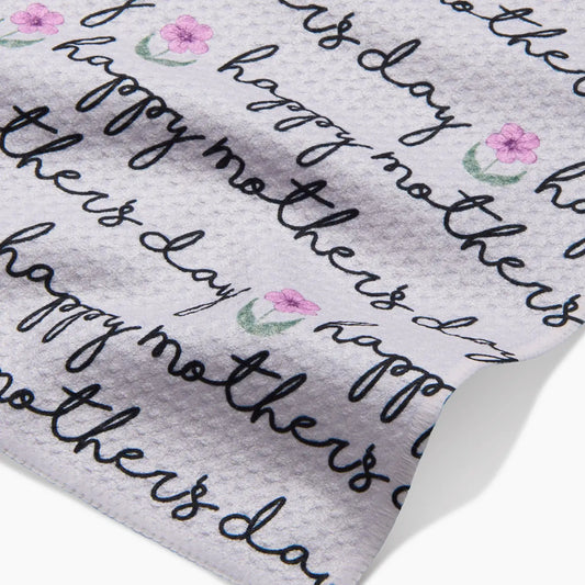 Geometry  Happy Mothers Day Bar Towel