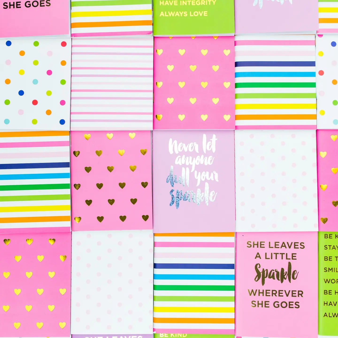 Mini Notebook Set - Everyday Assortment - 4 Piece Set