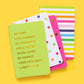 Mini Notebook Set - Everyday Assortment - 4 Piece Set