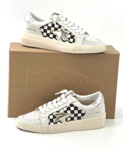 Vintage Havana Nicollette Checked Sneakers