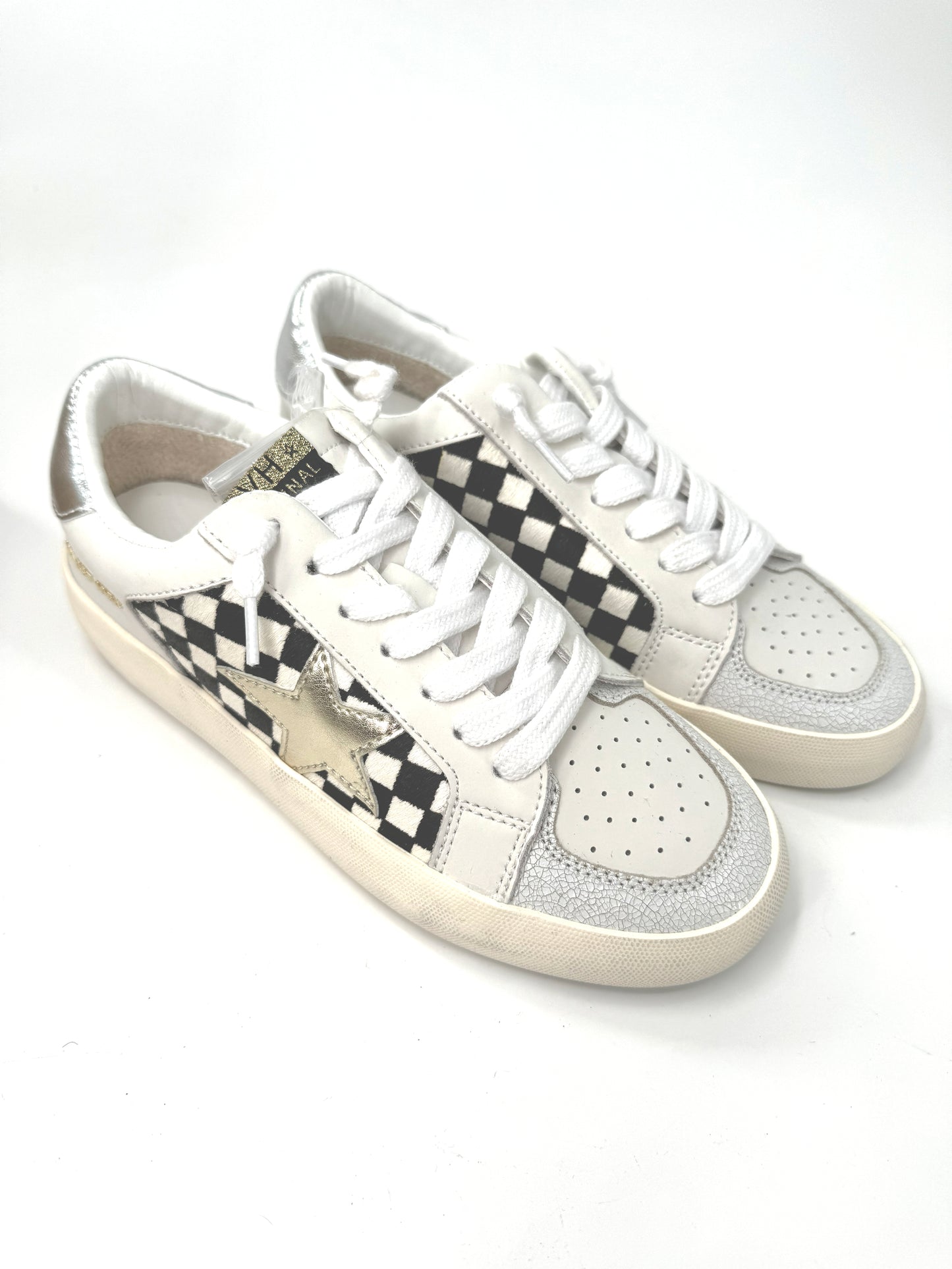 Vintage Havana Nicollette Checked Sneakers