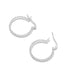 Kendra Scott Beaded Hoop Earrings in Sterling Silver