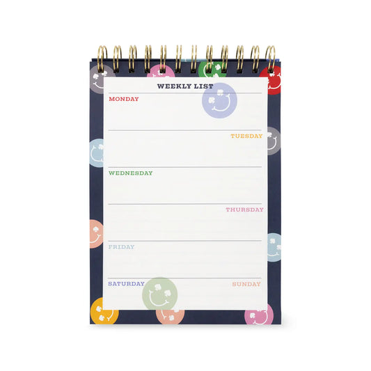Kate Spade New York  Weekly Desktop Planner, Spade Smiley