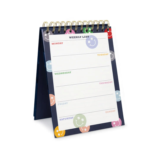Kate Spade New York  Weekly Desktop Planner, Spade Smiley