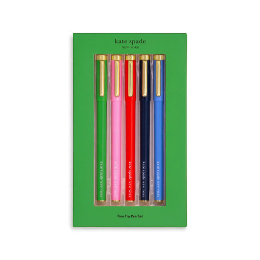 Kate Spade New York Fine Tip Pen Set, Colorblock 2