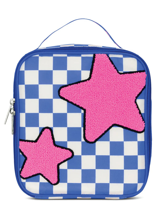 Star Checkerboard Lunch Tote